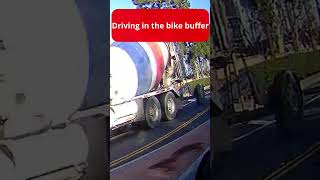 Driving In The Bike Buffer Zone? Dangerous Move Caught On Camera Citizenpd