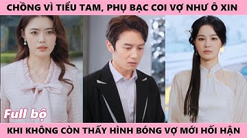 Chồng Lăng Nhăng Tiếc Nuối Sau Khi Phụ Bạc Vợ Chung Thủy Vì Tiểu Tam, Vợ Muốn Ly Hôn - Anh Lục Full