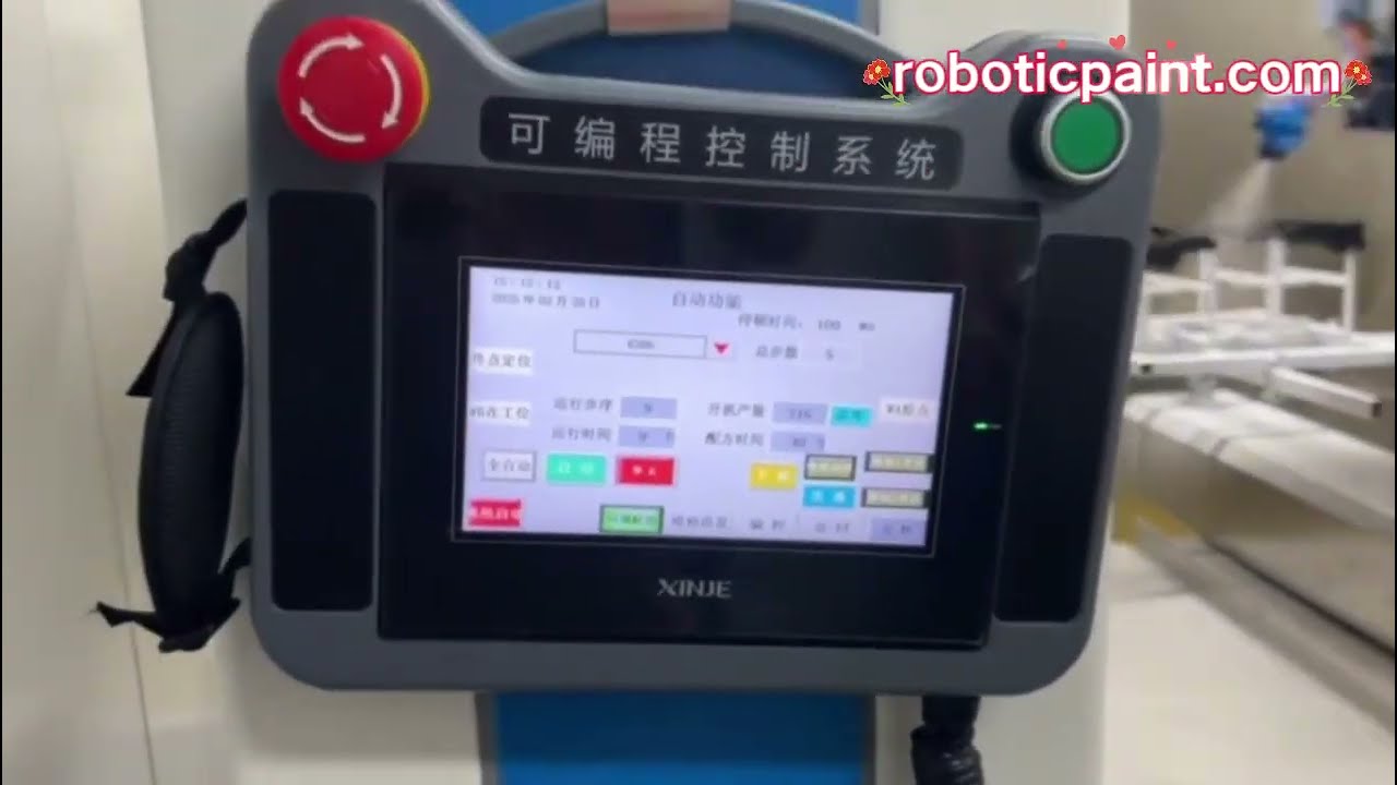 Five Axis Robotic Painting Machine and Spray Booth