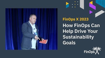 How FinOps Can Help Drive Your Sustainability Goals - Jaisson Mailoux