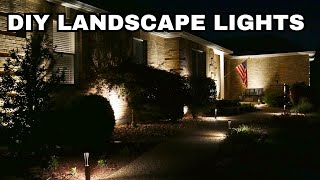 How To Install Landscape Lighting Yourself - Varmtalys Spot Lights and Path Light Review!