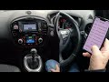 How to pair a mobile to the bluetooth connect system in a 2016 Nissan Juke