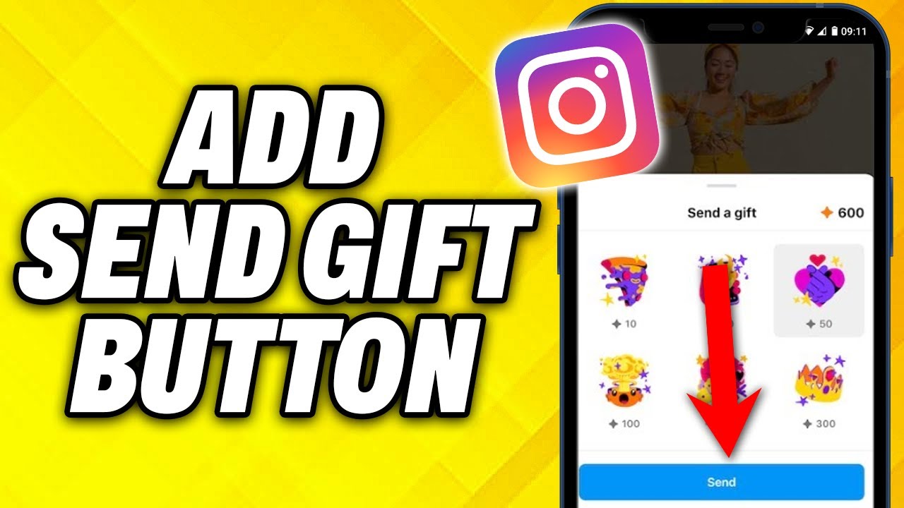 How To Add Send Gift Button On Instagram 2025