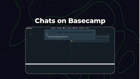 Chats on Basecamp