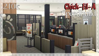 Chick-fil-A Speedbuild {Part 2} (210k) | Bloxburg