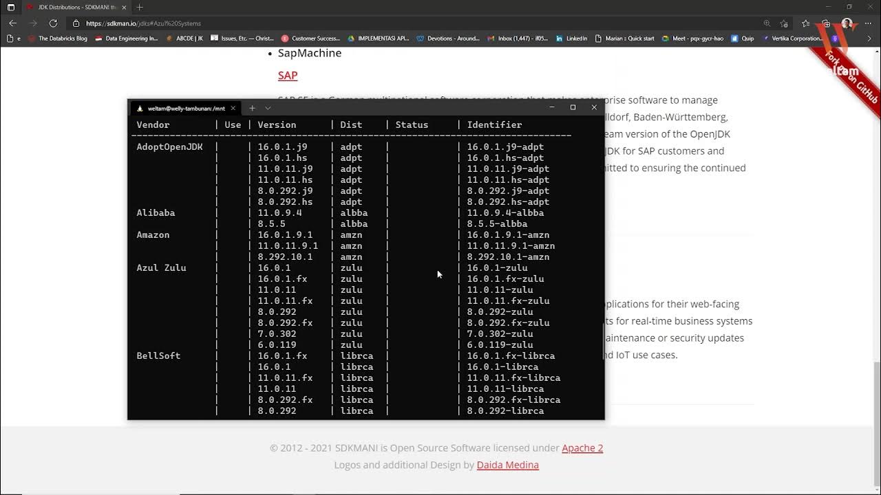 Install sdkman untuk java development kit youtube