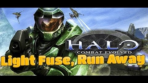 Halo: Combat Evolved - Light Fuse Run Away (The Maw) XBOX