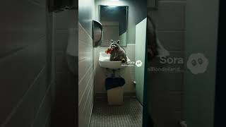 Bandit too wasted #raccoon #raccoonvideos #passout #knockout #wasted #basedonatruestory #lol #funny
