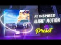 Ae inspired Car Alightmotion preset ( XML + SCENE )