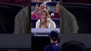 When Justin Verlander tossed a baseball to his future wife Kate Upton ❤️ (via @MLB)