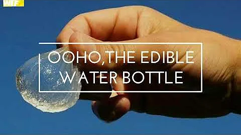 Ooho the edible water bottle