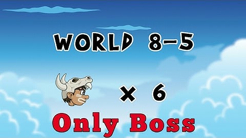 Jungle Adventures - Story -  World 8 - 5 (ONLY BOSS)