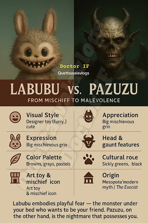 The Toy version of Pazuzu Do you agree ? #Labubu #Pazuzu #Fluffy