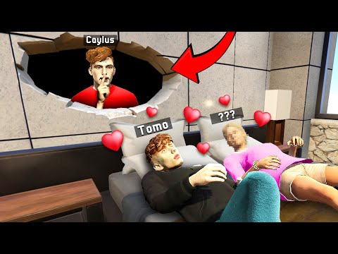 Staying OVERNIGHT in my Little Brothers House Without Him KNOWING! (GTA 5 RP)
