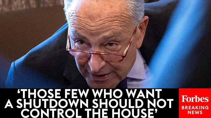 JUST IN: Schumer Slams Republicans Who Blocked Short-Term Spending Bill