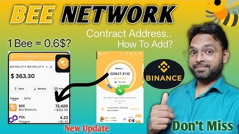 Bee Network Explained | Contract Address, Wallet Setup & Bee Coin Price Update 2025/Bee Network News