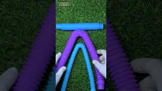 Enjoyable POP TUBE with ASMR Crunchy sound #minisatisfying #diy #relaxing #poptubesound #viralvideo