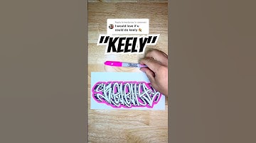 comment your name if you want your name featured in my next video.#art #graffiti #nameart #drawing