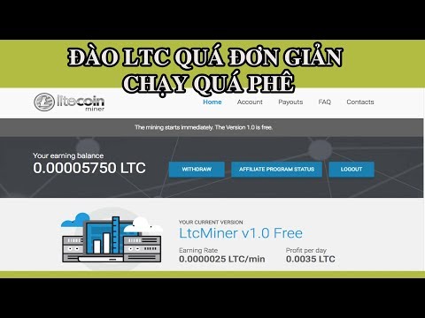 Giới thiệu 2 Web đào Litecoin(LTC) tự động chỉ cần nhập địa chỉ ví| Kiếm coin năm 2018