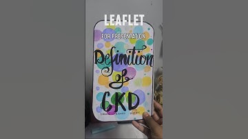 easiest leaflet for presentation😍 #leaflet #craft #project