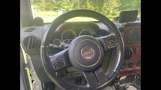 2010 Jeep Wrangler New Steering Wheel Guide