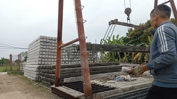 Xưởng cọc bê tông cậu Tướng (bác Chuẩn, Bình Lãng Tứ Kỳ Hải Dương)