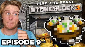 STONEBLOCK 3 MODPACK Ep 9 | Automatic Food!