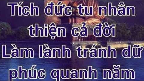 Sự khác biệt giữa Công đức & Phước đức_p2. Thầy Thích Chân Quang
