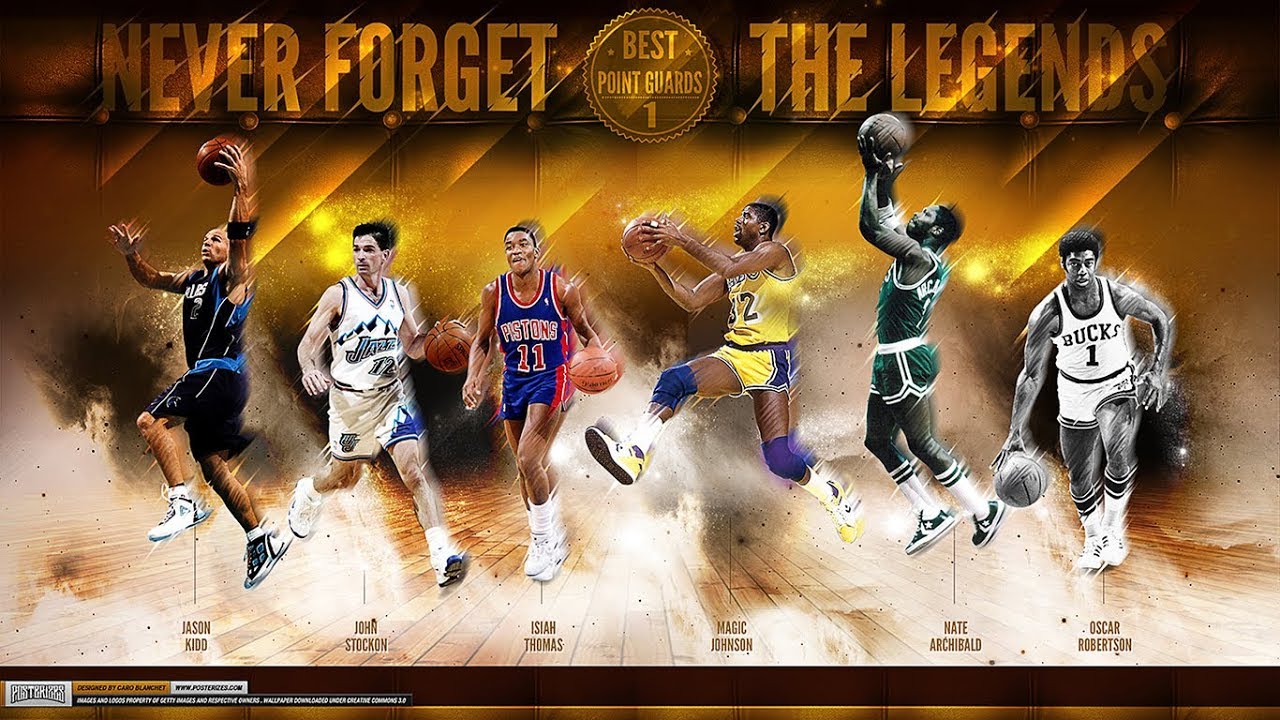 Top 20 NBA Point Guards of All Time YouTube