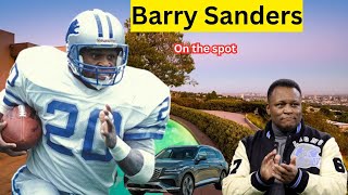 Celebrity Barry Sanders` Wife, 4 Sons, Age, Religion, Houses, Lifestyle, Retirement, Career and Net Worth Profile