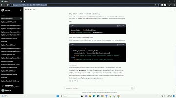 python list to dictionary with index