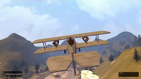 Gmod: Prop Engine Biplane