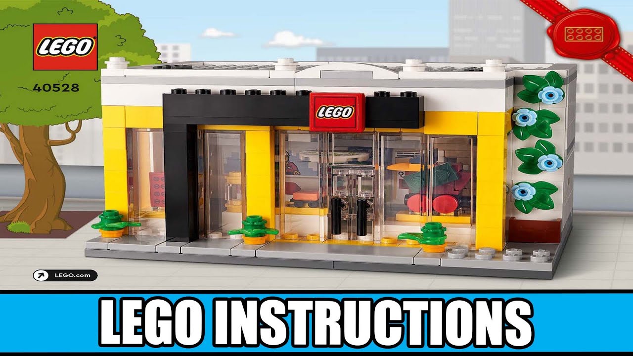 Promotional - LEGO Brand Retail Store LEGO instructions