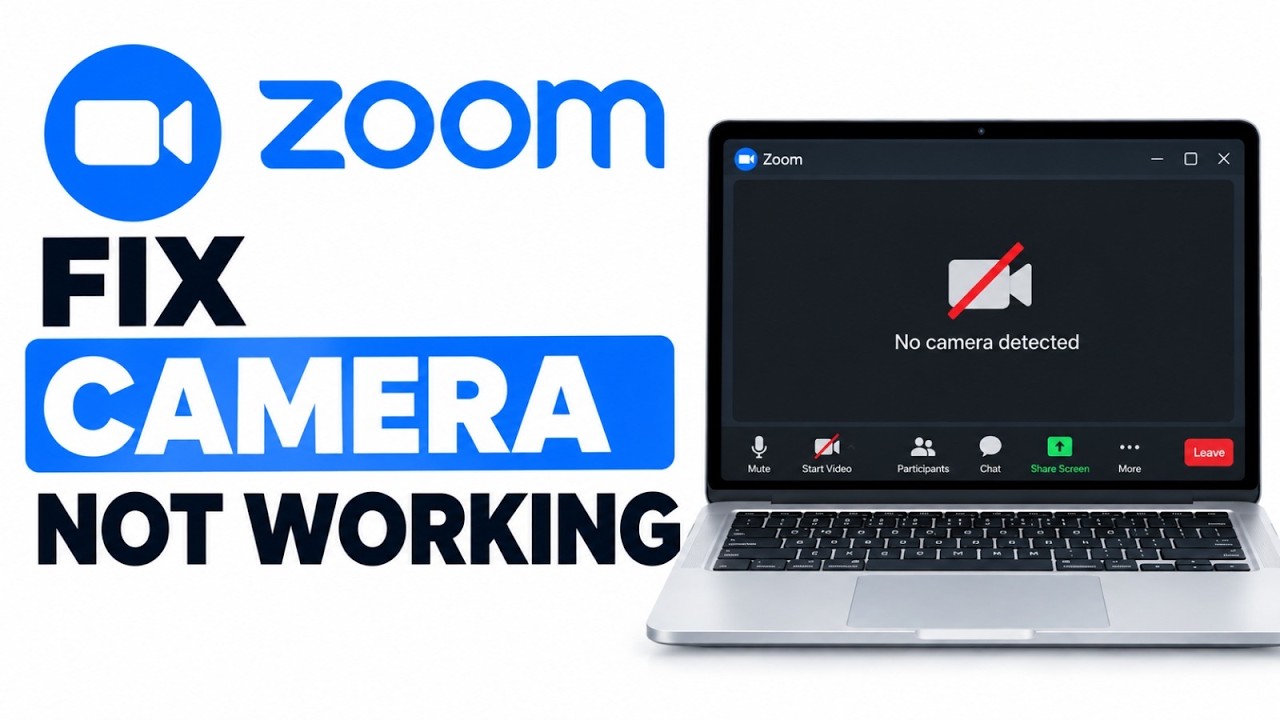 How to Fix Zoom Camera Not Working | Easy Fix - YouTube