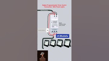 Wiring a Digital Programmable Timer Switch for Your Outdoor Flood Lights"