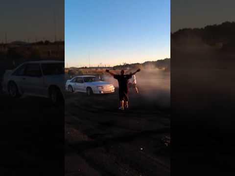 Lil Ric Mustang Donuts around Stan and Gabe