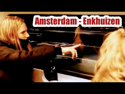 Double Decker Train Amsterdam - Enkhuizen | HELP UKRAINE REFUGEES Giro555 | #ukraine #russia #shorts