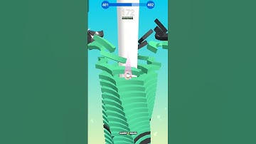 How to Play  Mobail Game on phone📲|| Stack ball 😱Level 401 || #shorts #youtubeshorts #gamingvideos