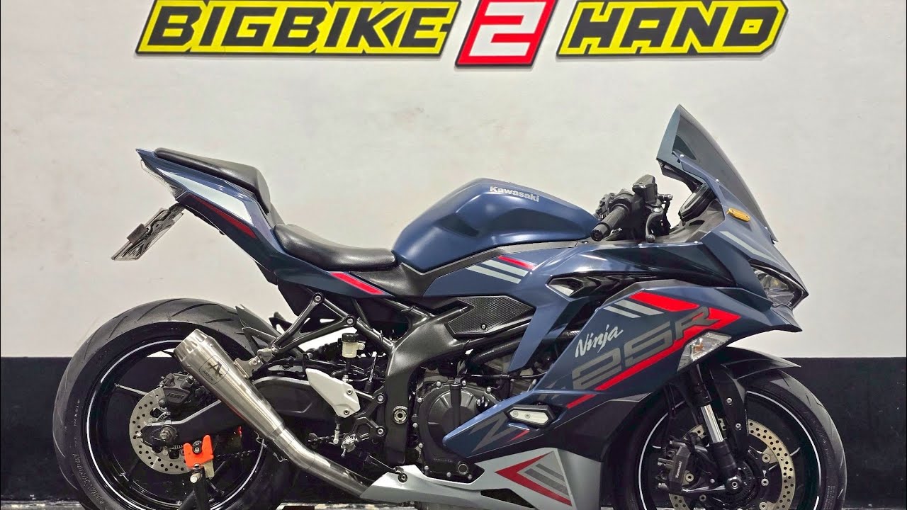 【shushu266226】Experience 2021 Kawasaki Zx25r SE 2021 Exhaust sound Arrow stainless slip on - YouTube