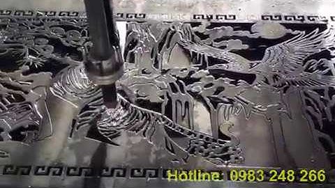 Máy cắt Plasma được lắp đặt tại Gia Lai