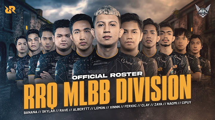RRQ'S MOBILE LEGENDS ROSTER IS COMPLETED