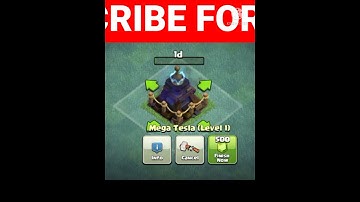HOW MUCH BUILDER GOLD REQUIRED TO UPGRADE MEGA TESLA LEVEL 1 TO LEVEL 9||#shorts