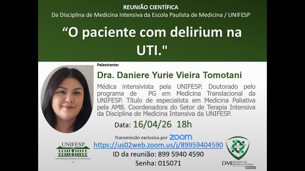O paciente com delirium na UTI.