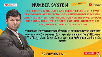 If the digits in the unit