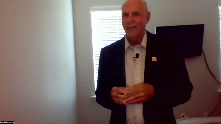 Randall Crosby speaks at Leadership Academy July 2...