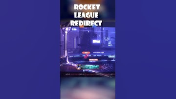 Insane Redirect to net #shorts #rocketleague