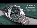 Годинник SEIKO Prospex Speedtimer 1969 Re-Creation Solar Chronograph Green SSC933P1 | Style-Time