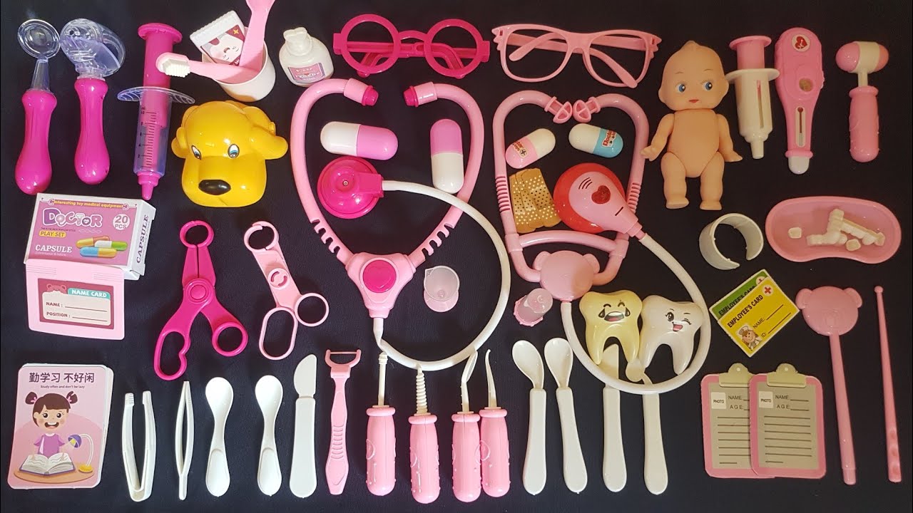 ASMR VIDEO17 minutes most satisfying with unboxing 2 sets of medical