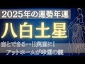 【保存版年運】2025年八白土星の年運運勢 九星気学【吉とできる!実直に!アットホームが幸運の鍵!】全体運・開運アイテム・開運日
