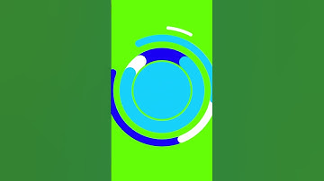 Blue Circle Swoosh Transition Green Screen Transition Motion Graphics 30fps Copyright Free